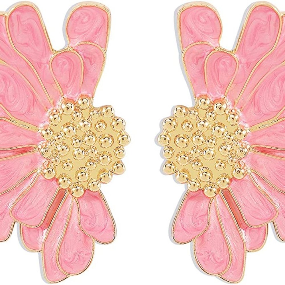 Magical Flower Statement Earrings - Picture 3 of 7
